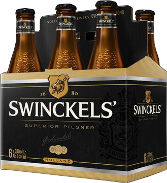 Swinckels' set van 6 flesjes van 33cl